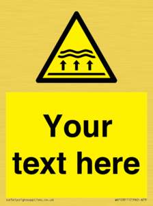 Custom Warning: Flood zone